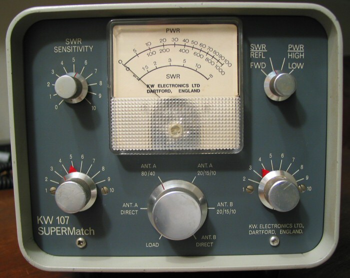 KW-107 Antenna Tuner